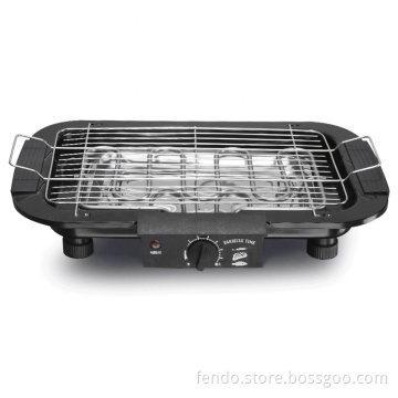 220V 50Hz 2000W Household Mini Smokeless Electric Grill - 5 Levels